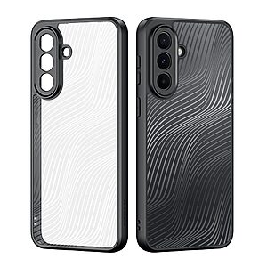 Σκληρή Πλάτη PC+TPU για Samsung Galaxy A37 5G από DUX DUCIS Aimo Series σε Μαύρο χρώμα με ματ φινίρισμα και προστασία από πτώσεις 1,2μ.