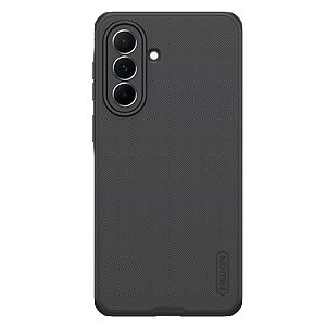 Σκληρή Πλάτη PC+TPU για Samsung Galaxy A37 5G από τη σειρά NILLKIN Frosted Shield Pro σε Μαύρο χρώμα με ματ επιφάνεια και anti-fingerprint προστασία.