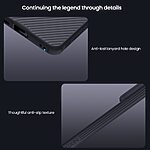 Σκληρή Πλάτη PC+TPU για Samsung Galaxy A37 5G από NILLKIN Camshield Pro Series σε Μαύρο χρώμα με slider προστασίας κάμερας.