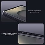 Σκληρή Πλάτη PC+TPU για Samsung Galaxy A37 5G από NILLKIN Camshield Pro Series σε Μαύρο χρώμα με slider προστασίας κάμερας.