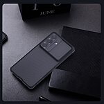 Σκληρή Πλάτη PC+TPU για Samsung Galaxy A37 5G από NILLKIN Camshield Pro Series σε Μαύρο χρώμα με slider προστασίας κάμερας.