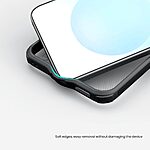 Σκληρή Πλάτη PC+TPU για Samsung Galaxy A37 5G από NILLKIN Super Frosted Shield Pro σε Μαύρο χρώμα με ματ φινίρισμα UV και αντιχαρακτική επιφάνεια.