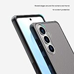 Σκληρή Πλάτη PC+TPU για Samsung Galaxy A37 5G από NILLKIN Super Frosted Shield Pro σε Μαύρο χρώμα με ματ φινίρισμα UV και αντιχαρακτική επιφάνεια.