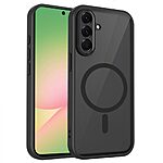Σκληρή Πλάτη PC+TPU για Samsung Galaxy A37 5G από OEM σε Μαύρο χρώμα με ματ φινίρισμα, μαγνητικό δαχτυλίδι MagSafe και αερόσακους anti-drop.