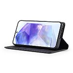 Flip Πορτοφόλι από Συνθετικό Δέρμα (PU) με TPU για Samsung Galaxy A37 5G από LC.IMEEKE L1 Series σε Μαύρο με θήκες καρτών και Stand.