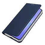 Flip Θήκη από Συνθετικό Δέρμα (PU) με TPU για Samsung Galaxy A37 5G από DUX DUCIS Skin Pro Series σε Μπλε χρώμα με θήκη κάρτας και Stand.
