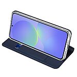 Flip Θήκη από Συνθετικό Δέρμα (PU) με TPU για Samsung Galaxy A37 5G από DUX DUCIS Skin Pro Series σε Μπλε χρώμα με θήκη κάρτας και Stand.