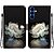 Flip Πορτοφόλι από Συνθετικό Δέρμα (PU) με TPU για Samsung Galaxy A37 5G σε Πολύχρωμο χρώμα με θήκες καρτών, Stand και Λουράκι καρπού.
