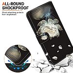 Flip Πορτοφόλι από Συνθετικό Δέρμα (PU) με TPU για Samsung Galaxy A37 5G σε Πολύχρωμο χρώμα με θήκες καρτών, Stand και Λουράκι καρπού.