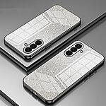 Πλάτη TPU για Samsung Galaxy A37 5G από OEM με gradient glitter σχέδιο και ηλεκτρολυτικό φινίρισμα σε μαύρο χρώμα.