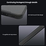 Σκληρή Πλάτη PC+TPU για Samsung Galaxy A57 5G από NILLKIN Camshield Pro Series σε ημιδιάφανο μαύρο χρώμα με sliding κάλυμμα κάμερας.