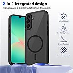 Σκληρή Πλάτη PC+TPU για Samsung Galaxy A57 5G από OEM σε ημιδιάφανο χρώμα με μαγνητικό δακτύλιο και προστασία από πτώσεις.