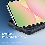 Σκληρή Πλάτη PC+TPU για Samsung Galaxy A57 5G από DUX DUCIS Aimo Series σε Μαύρο χρώμα με αντοχή σε πτώσεις 1.2μ και πιστοποίηση SGS.