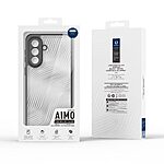 Σκληρή Πλάτη PC+TPU για Samsung Galaxy A57 5G από DUX DUCIS Aimo Series σε Μαύρο χρώμα με αντοχή σε πτώσεις 1.2μ και πιστοποίηση SGS.