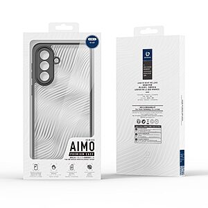 ΘΗΚΕΣ ΚΙΝΗΤΩΝ ΑΞΕΣΟΥΑΡ SAMSUNG GALAXY ACE S5830 38 Σκληρή Πλάτη PC+TPU για Samsung Galaxy A57 5G από DUX DUCIS Aimo Series σε Μαύρο χρώμα με αντοχή σε πτώσεις 1.2μ και πιστοποίηση SGS.