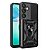 Σκληρή Πλάτη PC+TPU για Samsung Galaxy A57 5G από OEM σε Μαύρο χρώμα με περιστρεφόμενο Stand και προστασία φακού κάμερας.
