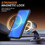 Σκληρή Πλάτη PC+TPU για Samsung Galaxy A57 5G από OEM σε Μαύρο χρώμα με περιστρεφόμενο Ring Stand, μαγνητικό κλείδωμα και sliding κάλυμμα κάμερας.