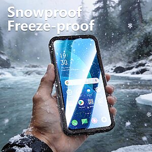 ΘΗΚΕΣ ΚΙΝΗΤΩΝ ΑΞΕΣΟΥΑΡ SAMSUNG GALAXY ACE S5830 52 Full Body θήκη PC+TPU για Samsung Galaxy A57 5G από REDPEPPER σε Μαύρο χρώμα με IP68 αδιάβροχη προστασία, dustproof και λουράκι μεταφοράς.