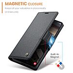 Flip Πορτοφόλι από Συνθετικό Δέρμα (PU) για Samsung Galaxy A57 5G από CASEME 023 σε Μαύρο με RFID προστασία, θήκες καρτών και stand.