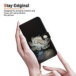 Flip Πορτοφόλι από Συνθετικό Δέρμα (PU) με TPU για Samsung Galaxy A57 5G σε Πολύχρωμο χρώμα με θήκες καρτών, Stand και Λουράκι καρπού.