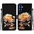 Flip Πορτοφόλι από Συνθετικό Δέρμα (PU) με TPU για Samsung Galaxy A57 5G σε Χρυσό χρώμα με θήκες καρτών, Stand και Λουράκι καρπού.