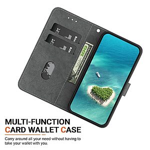 Flip Πορτοφόλι από Συνθετικό Δέρμα (PU) με TPU για Samsung Galaxy A57 5G σε Χρυσό χρώμα με θήκες καρτών, Stand και Λουράκι καρπού.