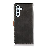 Flip Πορτοφόλι από Συνθετικό Δέρμα (PU) με TPU για Samsung Galaxy A57 5G από KHAZNEH σε Μαύρο χρώμα με θήκες καρτών και Stand.