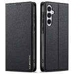 Flip Πορτοφόλι από Συνθετικό Δέρμα (PU) με TPU για Samsung Galaxy A57 5G από LC.IMEEKE L1 Series σε Μαύρο χρώμα με Wallet και Stand.