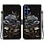 Flip Πορτοφόλι από Συνθετικό Δέρμα (PU) με TPU για Samsung Galaxy A57 5G σε Μαύρο χρώμα με θήκες καρτών, Stand και Λουράκι καρπού.