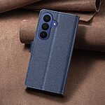 Flip Πορτοφόλι από Συνθετικό Δέρμα (PU) με TPU για Samsung Galaxy A57 5G από BINFEN COLOR BF32 σε Μπλε χρώμα με RFID προστασία και Stand.