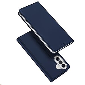 Flip Θήκη από Συνθετικό Δέρμα (PU) με TPU για Samsung Galaxy A57 5G από DUX DUCIS Skin Pro Series σε Μπλε χρώμα με θήκη κάρτας και Stand.