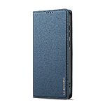 Flip Πορτοφόλι από Συνθετικό Δέρμα (PU) με TPU για Samsung Galaxy A57 5G από LC.IMEEKE L1 Series σε Μπλε χρώμα με Wallet και Stand.
