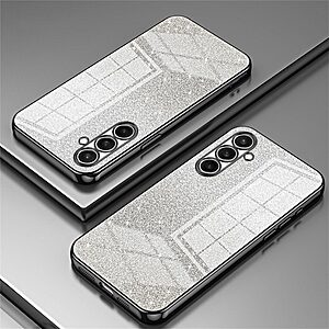 ΘΗΚΕΣ ΚΙΝΗΤΩΝ ΑΞΕΣΟΥΑΡ SAMSUNG GALAXY ACE S5830 24 Πλάτη TPU για Samsung Galaxy A57 5G από OEM με gradient glitter σχέδιο και ηλεκτρολυτικό φινίρισμα σε Μαύρο χρώμα.