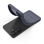 Πλάτη TPU για Samsung Galaxy A57 5G σε Μπλε Σκούρο χρώμα. Αντικραδασμική προστασία, anti-slip σχεδιασμός και υπερυψωμένα χείλη για κάμερα και οθόνη.