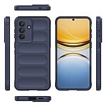 Πλάτη TPU για Samsung Galaxy A57 5G σε Μπλε Σκούρο χρώμα. Αντικραδασμική προστασία, anti-slip σχεδιασμός και υπερυψωμένα χείλη για κάμερα και οθόνη.