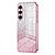 Πλάτη TPU για Samsung Galaxy A57 5G από OEM με gradient glitter φινίρισμα και ηλεκτρολυτικές άκρες σε Ροζ χρώμα.