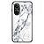 Σκληρή Πλάτη PC + Tempered Glass για Xiaomi POCO X8 Pro 5G σε Λευκό Μάρμαρο με τριπλή προστασία από γυαλί, PC και TPU.