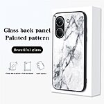 Σκληρή Πλάτη PC+Tempered Glass για Xiaomi POCO X8 Pro 5G σε Σμαραγδί χρώμα με μαρμάρινο σχέδιο και τριπλή προστασία από OEM.