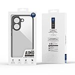 Σκληρή Πλάτη PC+TPU για το Xiaomi POCO X8 Pro 5G από τη σειρά DUX DUCIS Aimo Series σε Μαύρο χρώμα με διάφανη πλάτη υψηλής διαφάνειας.