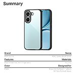 Σκληρή Πλάτη PC+TPU για το Xiaomi POCO X8 Pro 5G από τη σειρά DUX DUCIS Aimo Series σε Μαύρο χρώμα με διάφανη πλάτη υψηλής διαφάνειας.