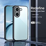 Σκληρή Πλάτη PC+TPU για το Xiaomi POCO X8 Pro 5G από τη σειρά DUX DUCIS Aimo Series σε Μαύρο χρώμα με διάφανη πλάτη υψηλής διαφάνειας.