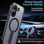 Σκληρή Πλάτη PC+TPU για το Xiaomi POCO X8 Pro 5G από OEM σε Μαύρο χρώμα με ενσωματωμένο Stand και μαγνητική συμβατότητα.