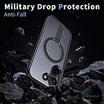 Σκληρή Πλάτη PC+TPU για το Xiaomi POCO X8 Pro 5G από OEM σε Μαύρο χρώμα με ενσωματωμένο Stand και μαγνητική συμβατότητα.
