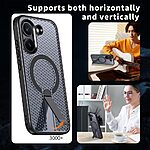 Σκληρή Πλάτη PC+TPU για το Xiaomi POCO X8 Pro 5G από OEM σε Μαύρο χρώμα με ενσωματωμένο Stand και μαγνητική συμβατότητα.