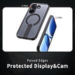 Σκληρή Πλάτη PC+TPU για το Xiaomi POCO X8 Pro 5G από OEM σε Μαύρο χρώμα με ενσωματωμένο Stand και μαγνητική συμβατότητα.