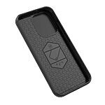 Σκληρή Πλάτη PC+TPU για Xiaomi POCO X8 Pro 5G από OEM σε Μαύρο χρώμα με περιστρεφόμενο Stand και προστασία φακού κάμερας.
