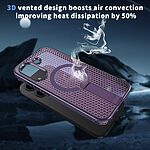 Σκληρή Πλάτη PC+TPU για Xiaomi POCO X8 Pro 5G από OEM σε Μωβ χρώμα με ενσωματωμένο Stand και μαγνητικό δακτύλιο.
