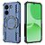 Σκληρή Πλάτη PC+TPU για Xiaomi POCO X8 Pro 5G από OEM σε Μπλε χρώμα με μαγνητικό δαχτυλίδι και hollow σχεδιασμό για καλύτερη ψύξη.