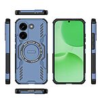 Σκληρή Πλάτη PC+TPU για Xiaomi POCO X8 Pro 5G από OEM σε Μπλε χρώμα με μαγνητικό δαχτυλίδι και hollow σχεδιασμό για καλύτερη ψύξη.