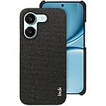 Πλάτη από Συνθετικό Δέρμα (PU) για το Xiaomi POCO X8 Pro 5G από την IMAK Ruiyi Series σε μαύρο χρώμα με υφασμάτινη υφή και προστασία από γρατζουνιές.